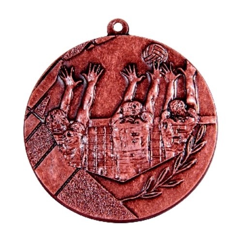 Medalis K6 Tinklinis - 50 mm - Bronza