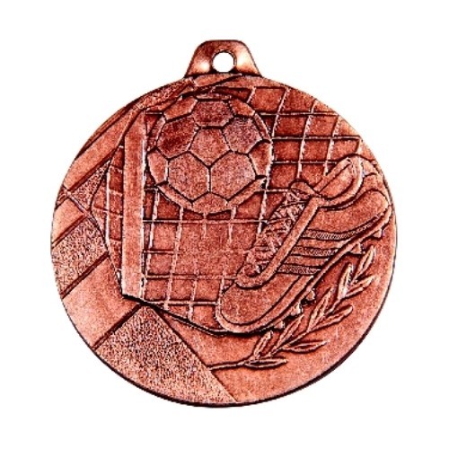 Medalis K5 Futbolas - 50 mm - Bronza
