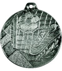 Medal K5 Football - 50 mm - Silver