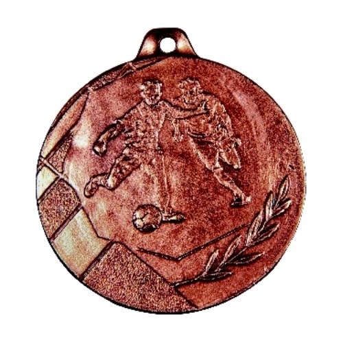 Medalis K4 Futbolas - 50 mm - Bronza