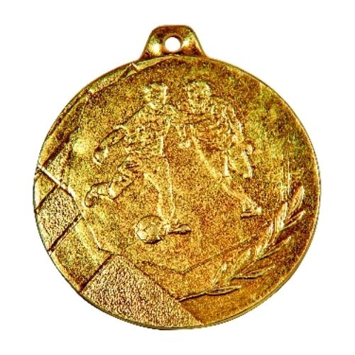 Medalis K4 Futbolas - 50 mm - Auksinė