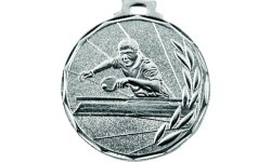 E7 Table Tennis Medal - 50 mm - Silver