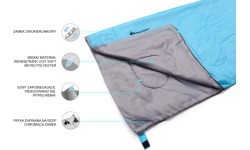 Sleeping bag meteor dreamer - Blue-Gray - R