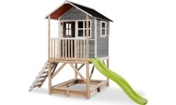 EXIT Loft 500 wooden playhouse - grey