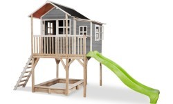 EXIT Loft 750 wooden playhouse - gray