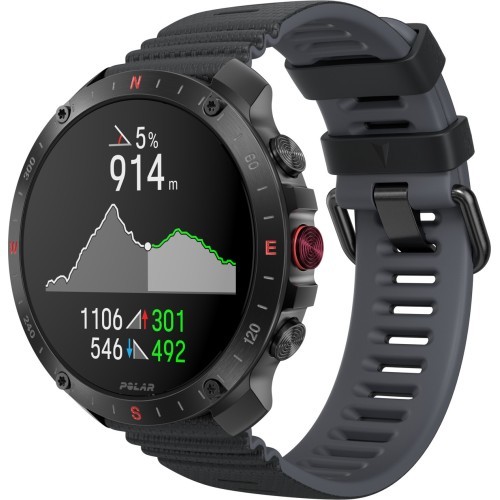 Polar Grit X2 Pro Sport išmanusis laikrodis - Juoda