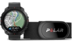 Polar Grit X2 Pro Sport išmanusis laikrodis - Juoda - Su H10 širdies ritmo jutikliu