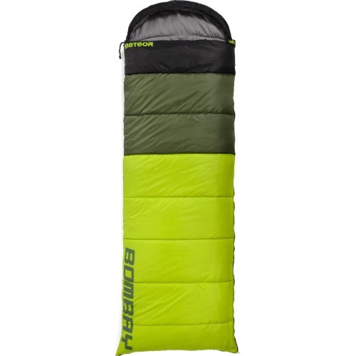 Спальный мешок Meteor Bombay L - Black / green