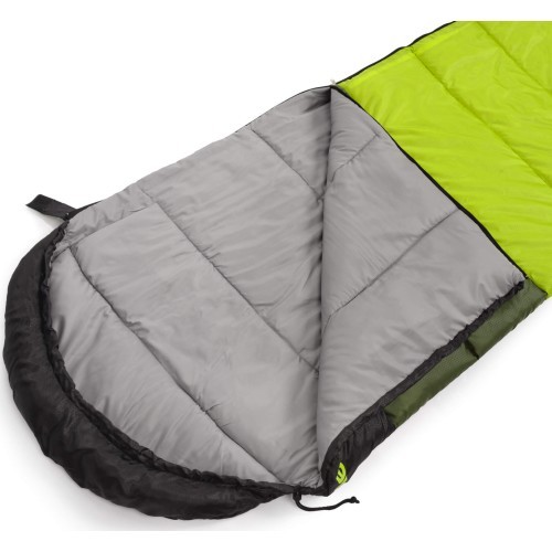 Спальный мешок Meteor Bombay L - Black / green