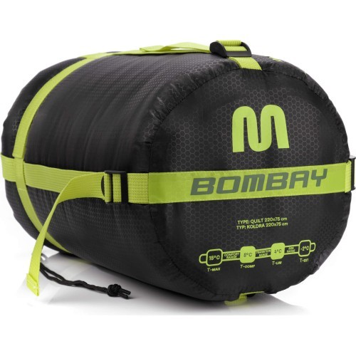 Miegmaišis Meteor Bombay L - Juoda-žalia
