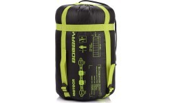 Śpiwór meteor bombay l - Black / Green