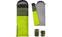 Спальный мешок Meteor Bombay L - Black / green