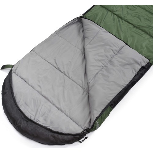 Спальный мешок Meteor Bombay L - Olive, black