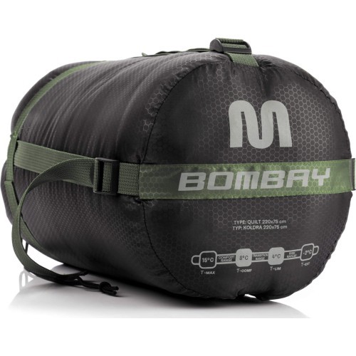 Śpiwór meteor bombay l - Olive, black