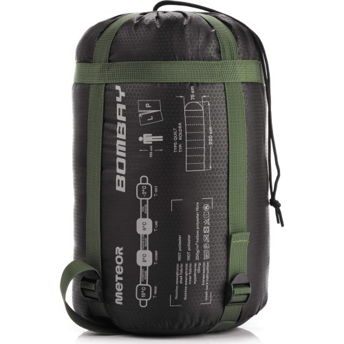 Miegmaišis Meteor Bombay L - Olive, black