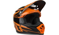 Motokroso šalmas BELL Moto-9 (Infrared Intake) - Juoda oranžinė