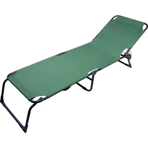 Foldable Camping Lounger Cattara Berlin - Green