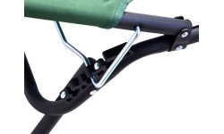 Foldable Camping Lounger Cattara Berlin - Green