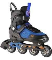 NH18188 2IN1 IN-LINE SKATES/HOCKEY ICE SKATES - Black and Orange