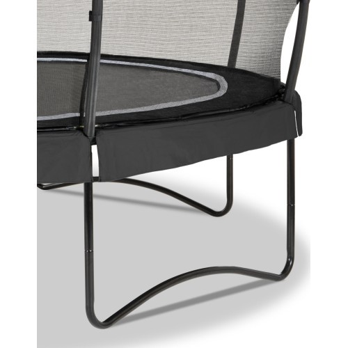Batutas EXIT Allure Premium ø427 cm su apsauginiu tinklu, juodas