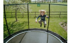 EXIT Allure Premium trampoline ø427cm - black