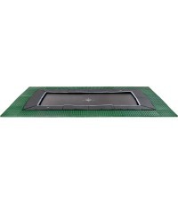 EXIT Dynamic įleidžiamas batutas 244x427 cm su Freezone apsauginėmis plytelėmis, juodas