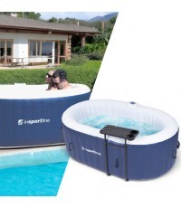 Inflatable Hot Tub inSPORTline Voytano 150 x 80 x 65 cm - Blue