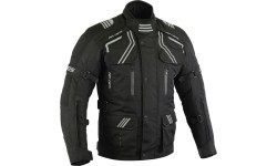Men’s Touring Moto Jacket BOS Temper - Black