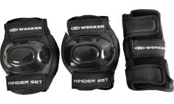 Worker Kinder 6 pcs. - Black