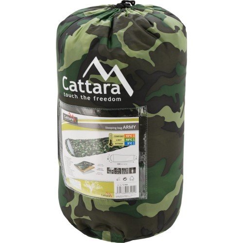 Спальный мешок Cattara Army +5°C