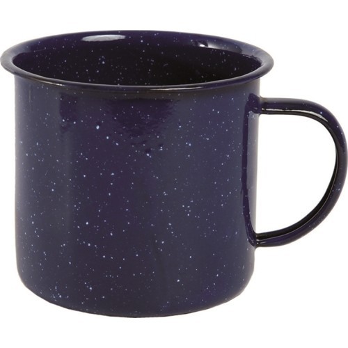 Emaliuotas puodelis, mėlynas, 680 ml