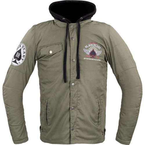Men’s Aramid Fiber-Reinforced Jacket W-TEC Black Heart Hat Skull - Hat Skull