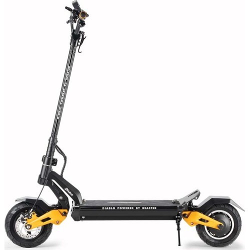 Elektrinis paspirtukas Beaster Scooter Diablo, 1000 W, 60 V, 20.8 Ah, skirtas bekelei