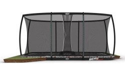 BERG Sports Ultim Pro Bouncer FlatGround 500 + apsauginis tinklas XL