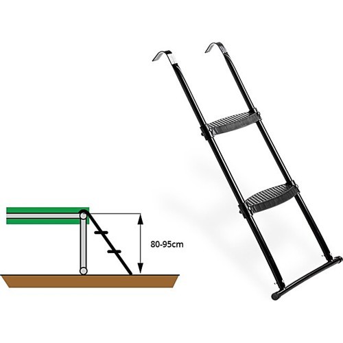 EXIT trampoline ladder for a frame height of 80-95 cm