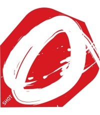 Dart Flights Shot Zen Enso Std. No. 6 – 3-Pack