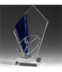 Stiklas Z189303 Golfas - 29cm - Mėlyna