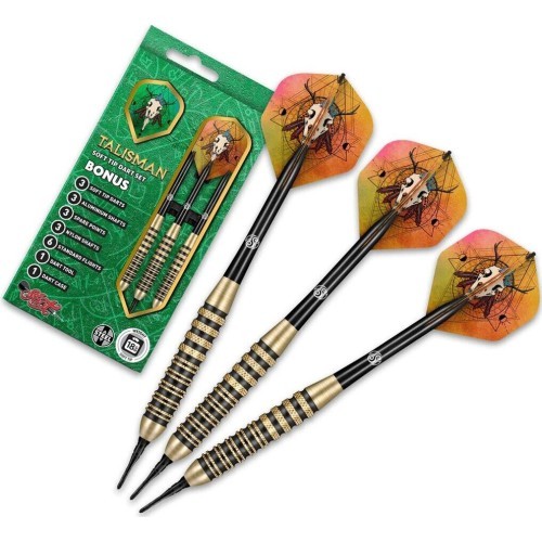 Дротики Shot Value Range Talisman Brass Soft, 3 шт.