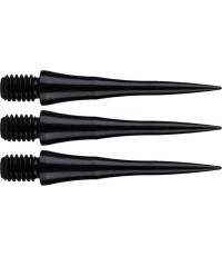 Smiginio strėlyčių antgaliai Bull's Aviation 30 mm, 3 vnt. - Juoda