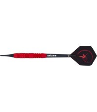 Smiginio strėlytės Unicorn Core Plus Rubberized Brass Red, 3 vnt.