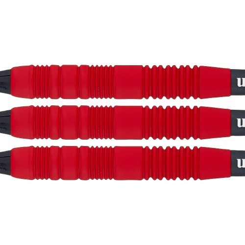 Darts Unicorn Core Plus Rubberized Brass Red – 3-Pack