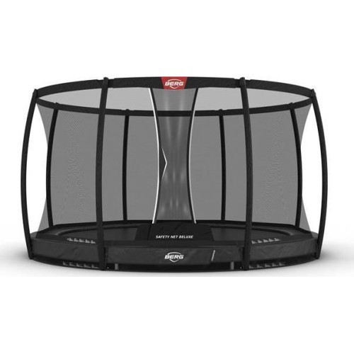 BERG Champion InGround 380 Grey + Safety Net Deluxe
