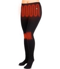 Moteriškos šildomos kelnės W-TEC Insupants Lady - Juoda