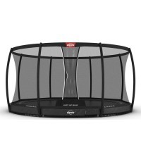 BERG Elite InGround 430 Grey + Safety Net Deluxe