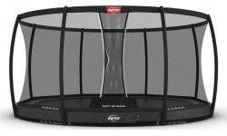 BERG Elite InGround 430 pilka batutas su apsauginiu tinklu Deluxe