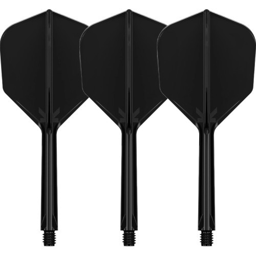 Dart Flights Target K-Flex No.6 In Between – 3-Pack - Black