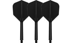 Dart Flights Target K-Flex No.6 In Between – 3-Pack - Black