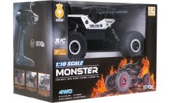 Crawler R/C Monster 1:18 Silver
