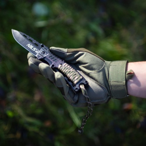 NC1719 FOLDING TACTICAL KNIFE NILS CAMP
