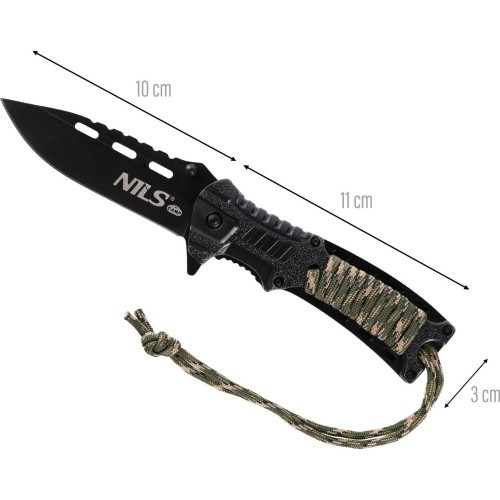 Sudedamas taktinis peilis Nils Camp NC1719
